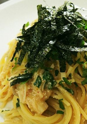 あっという間に出来る簡単本格明太子パスタ-レシピのメイン写真