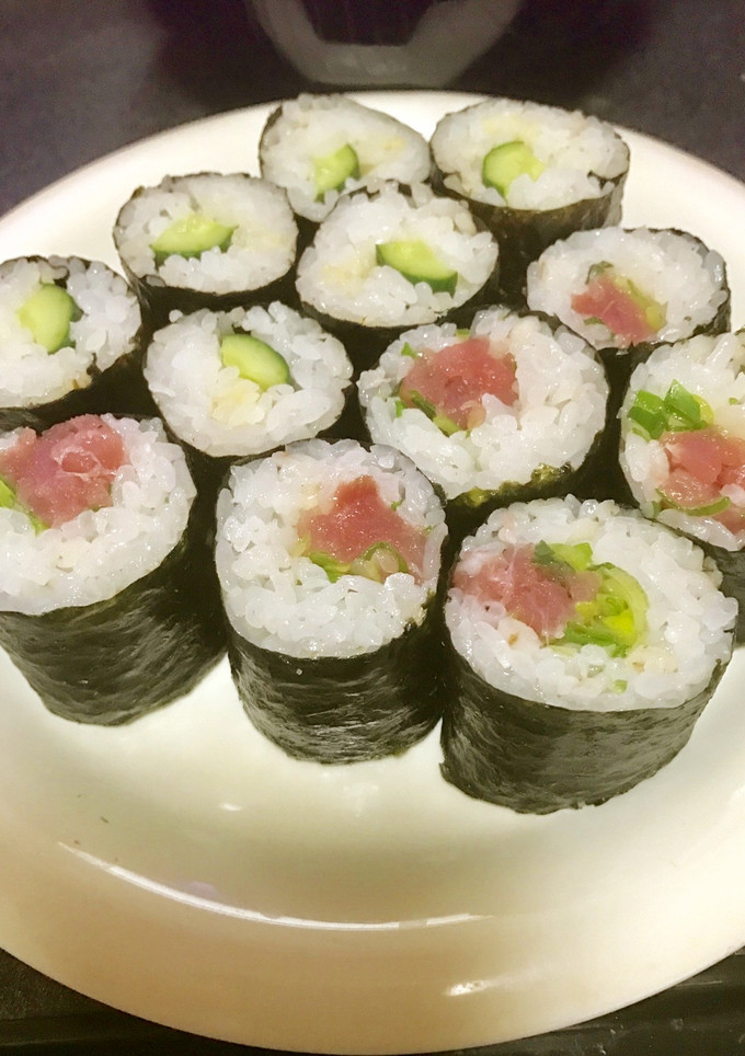 ねぎとろ（細巻き）-レシピのメイン写真