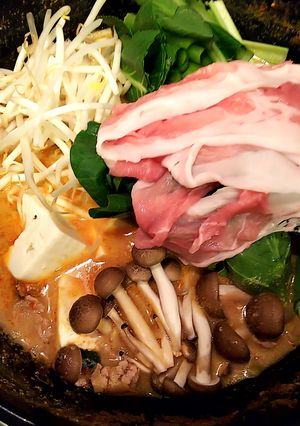 とってもクリーミーな♥️ごま担々鍋-レシピのメイン写真