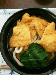 ジューシーきつねうどん-レシピのメイン写真