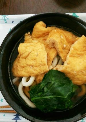 ジュｰシｰきつねうどん-レシピのメイン写真