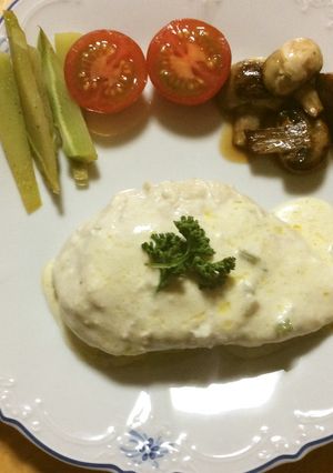サラダチキンのヨーグルト煮込み-レシピのメイン写真