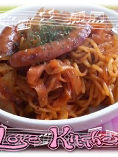 ケチャップ焼きそば-レシピのメイン写真