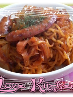 ケチャップ焼きそば-レシピのメイン写真