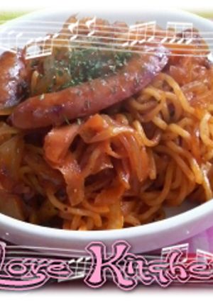 ケチャップ焼きそば-レシピのメイン写真