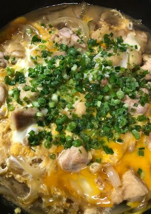 【簡単】親子丼　〜フライパンで作る〜-レシピのメイン写真