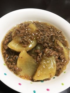 ひき肉大根の餡かけ-レシピのメイン写真