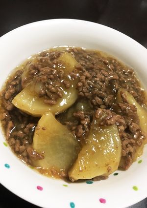 ひき肉大根の餡かけ-レシピのメイン写真