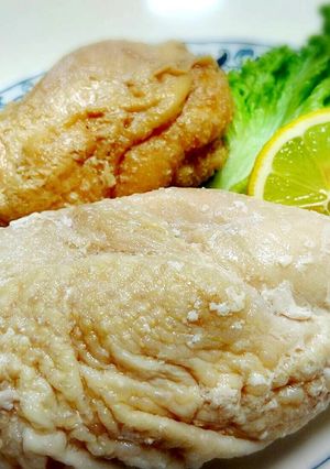 お鍋で簡単鶏胸肉【2種類のサラダチキン】-レシピのメイン写真