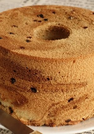 珈琲シフォンケーキ（マーブル）-レシピのメイン写真