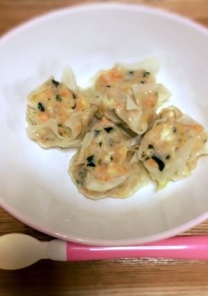 鮭＆豆腐しゅうまい-レシピのメイン写真