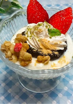 ホイップ餡ヨーグルト(⌒‐⌒)～♪-レシピのメイン写真