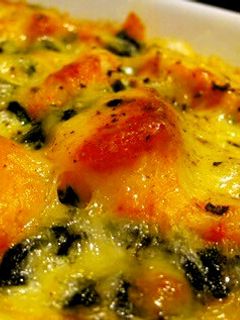簡単すぎ!鮭とほうれん草のグラタン-レシピのメイン写真