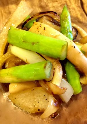アスパラとエリンギのバター炒め-レシピのメイン写真