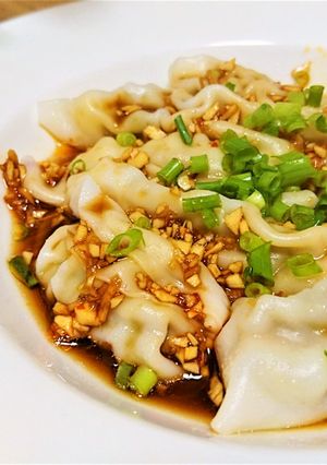 ～紅油水餃～市販餃子を自宅で簡単四川料理-レシピのメイン写真