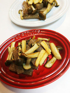 蒟蒻とキノコのカレー炒め-レシピのメイン写真