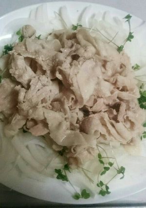 新玉ねぎのゆで豚サラダ-レシピのメイン写真