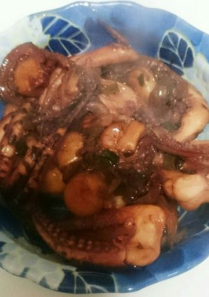 ｲｶｹﾞｿとﾎﾀﾃのﾊﾞﾀｰ醤油煮-レシピのメイン写真