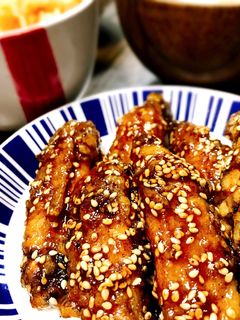 コストコのタレで簡単手羽中の甘唐揚げ-レシピのメイン写真