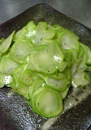 ブロッコリの茎（ザーサイ風）辣バージョン-レシピのメイン写真
