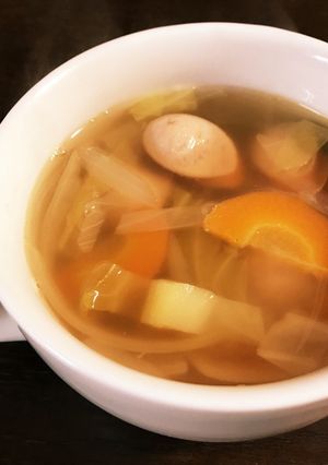 ウインナー入り野菜スープ-レシピのメイン写真