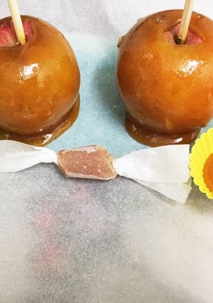 美味しく無駄なく、林檎飴！-レシピのメイン写真