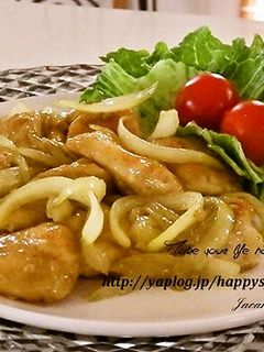 鶏胸肉&玉ねぎ☆グリーンカレー炒め-レシピのメイン写真