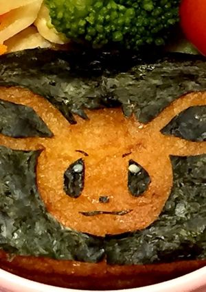 ポケモン イーブイのキャラ弁-レシピのメイン写真