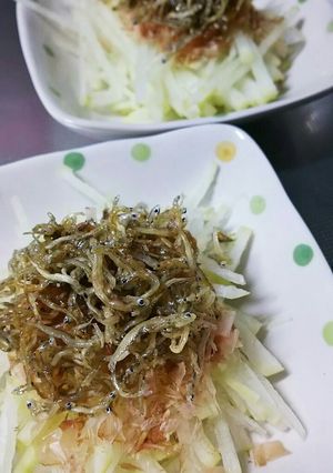 大根とちりめんじゃこのサラダ-レシピのメイン写真