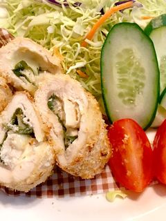 ささみの紫蘇チーエリンギ巻き-レシピのメイン写真
