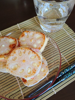 れんこんとベーコンのチーズ焼き♪-レシピのメイン写真