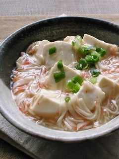 ほっこり温まる!お豆腐のカニ風味あん-レシピのメイン写真