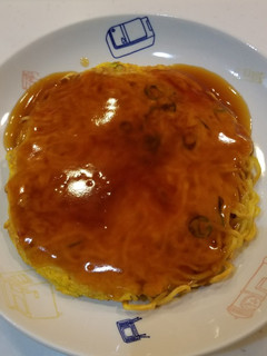 かに玉風甘酢あんかけ焼きそば!-レシピのメイン写真
