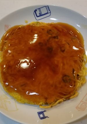 かに玉風甘酢あんかけ焼きそば！-レシピのメイン写真