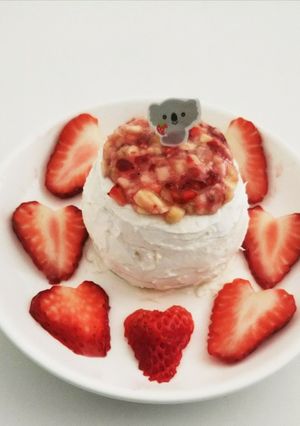 1歳用誕生日ケーキ-レシピのメイン写真