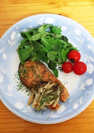 簡単！膵炎＆肝機能に優しい鮭のムニエル-レシピのメイン写真