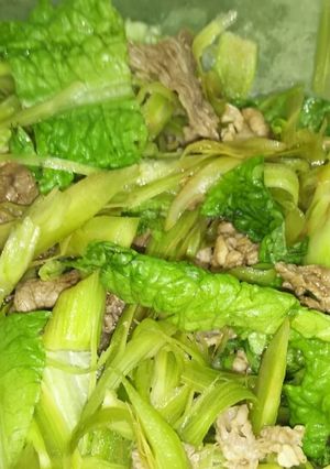 茎野菜と牛肉の冷しゃぶ-レシピのメイン写真
