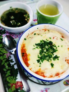 お一人様に!本格トマトチーズドリア♪-レシピのメイン写真