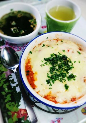 お一人様に!本格トマトチーズドリア♪-レシピのメイン写真
