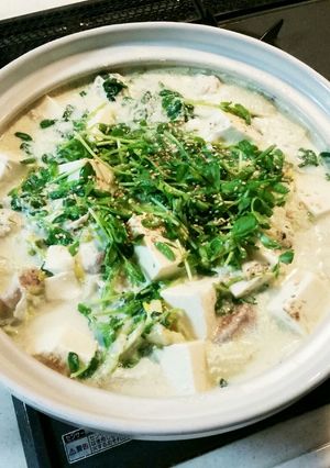 とろとろ豆腐の豆乳鍋♪-レシピのメイン写真