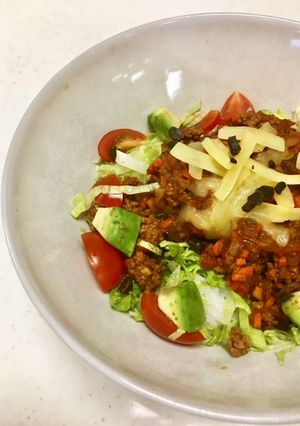 濱納豆タコライス-レシピのメイン写真