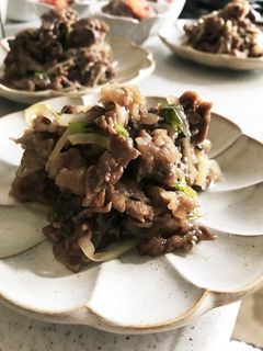 簡単♪大根の皮と牛肉のしぐれ煮⌘-レシピのメイン写真