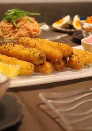 おもてなしにも♬ トロッとチーズフライ-レシピのメイン写真
