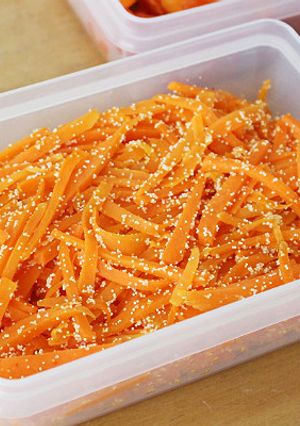 作り置きおかず　人参の明太子和え-レシピのメイン写真