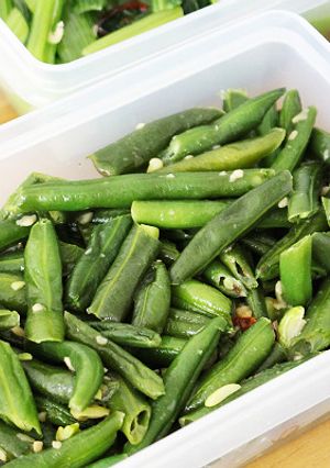 作り置きおかず　インゲンのぺペロン炒め-レシピのメイン写真