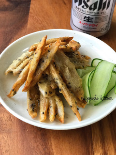 味付け牛蒡の天ぷら-レシピのメイン写真