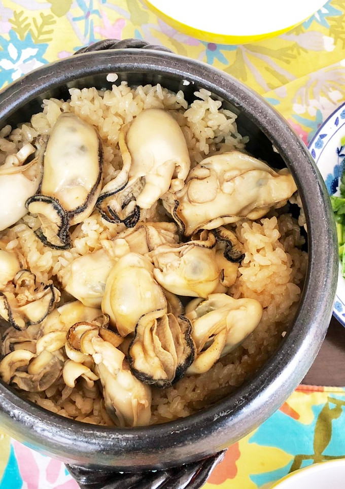 ぷるぷる牡蠣ご飯-レシピのメイン写真