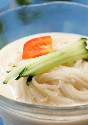 豆乳そうめん-レシピのメイン写真