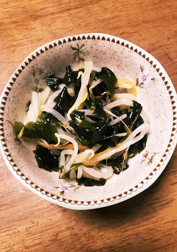 節約 もやしとわかめの中華和え-レシピのメイン写真