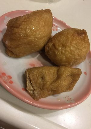 出汁たっぷり含んだおいなりさん-レシピのメイン写真